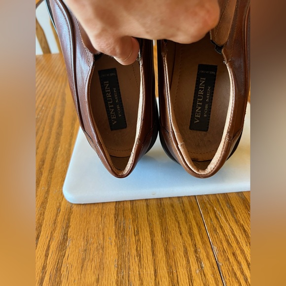 Venturini For Men 041788 Slip On Apron Toe Square Toe Loafers Men's US 1… - Picture 5 of 11